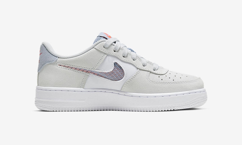 ナイキ GS エアフォース 1 07 ロー 4カラー (NIKE GS AIR FORCE 1 07 LOW) [CJ4093-001,002,100,300]