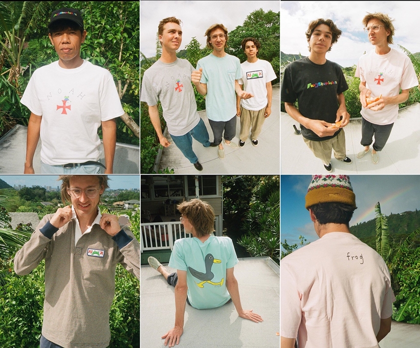 NOAH x Frog Skateboards 2020 最新コラボが3/28展開 (ノア フロッグ スケートボード)