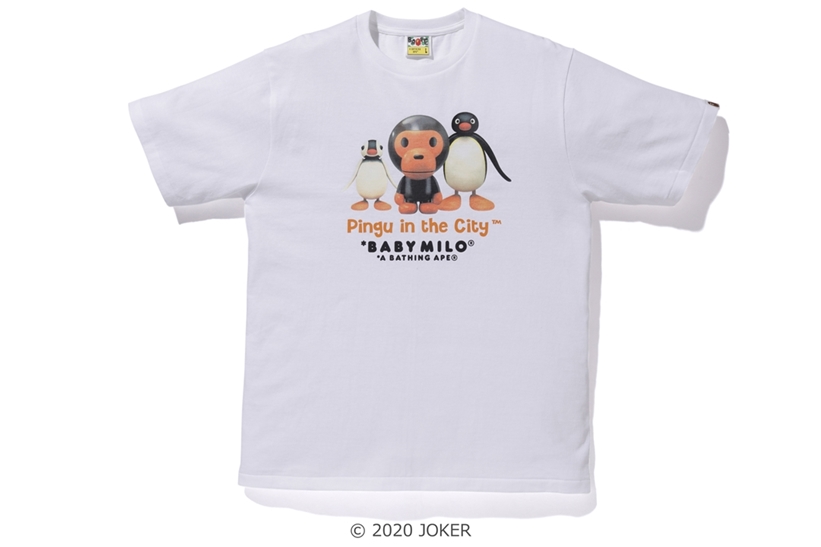 ピングー × ア ベイシング エイプ コラボコレクションが3/28発売 (PINGU A BATHING APE)