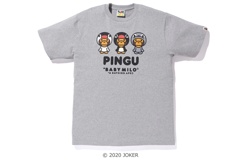 ピングー × ア ベイシング エイプ コラボコレクションが3/28発売 (PINGU A BATHING APE)