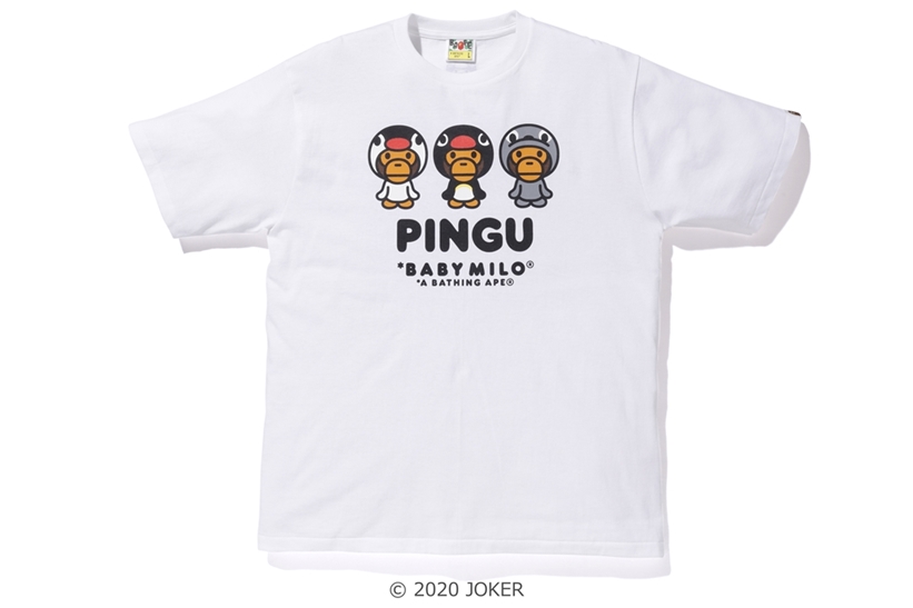 ピングー × ア ベイシング エイプ コラボコレクションが3/28発売 (PINGU A BATHING APE)