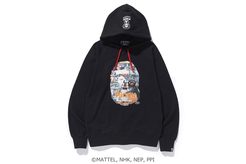 ピングー × ア ベイシング エイプ コラボコレクションが3/28発売 (PINGU A BATHING APE)