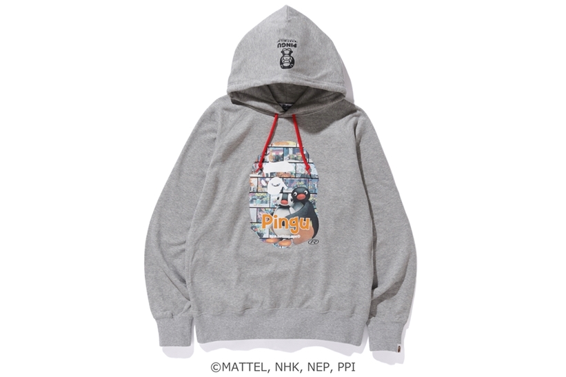 ピングー × ア ベイシング エイプ コラボコレクションが3/28発売 (PINGU A BATHING APE)