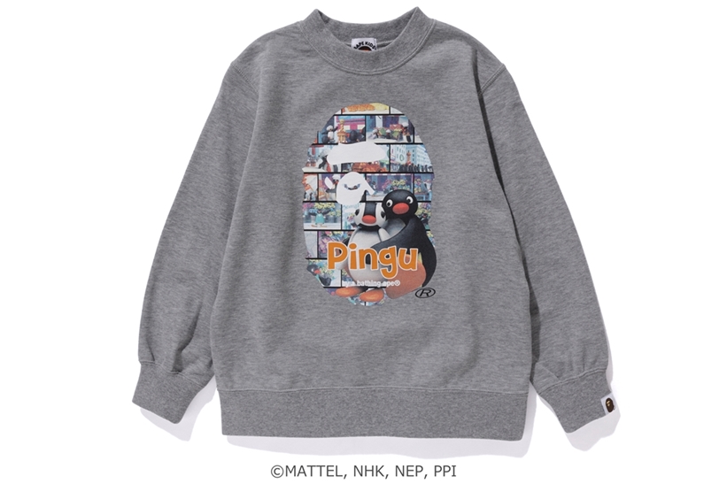 ピングー × ア ベイシング エイプ コラボコレクションが3/28発売 (PINGU A BATHING APE)