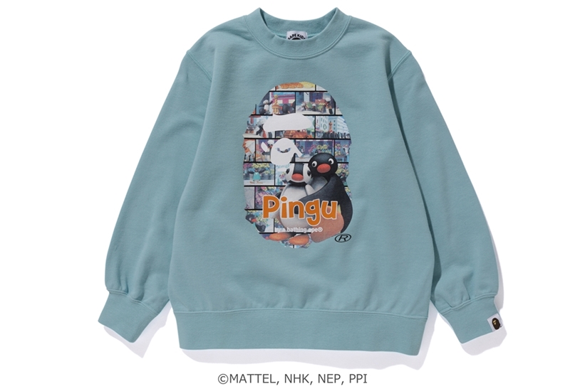 ピングー × ア ベイシング エイプ コラボコレクションが3/28発売 (PINGU A BATHING APE)