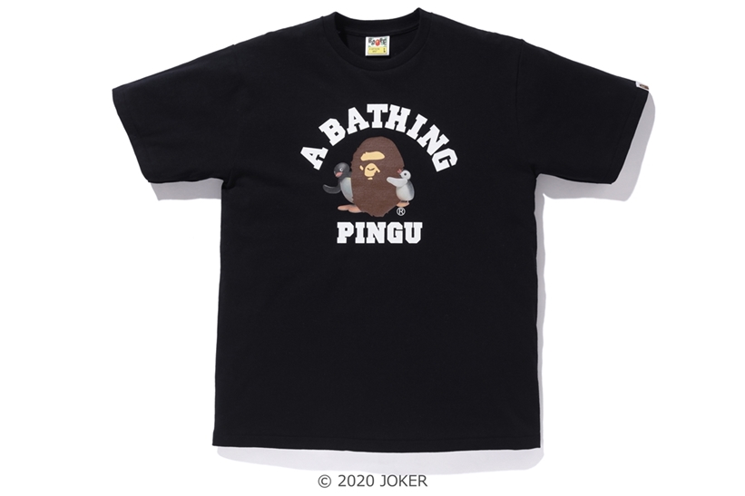 ピングー × ア ベイシング エイプ コラボコレクションが3/28発売 (PINGU A BATHING APE)