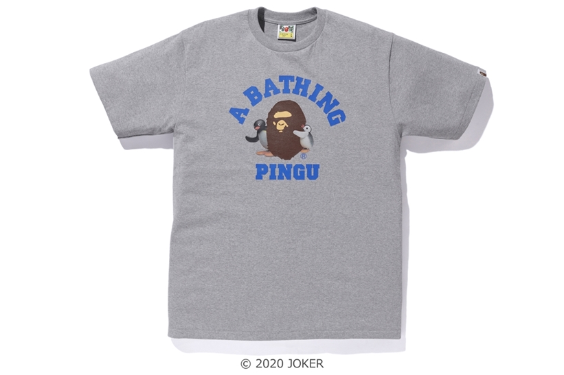 ピングー × ア ベイシング エイプ コラボコレクションが3/28発売 (PINGU A BATHING APE)