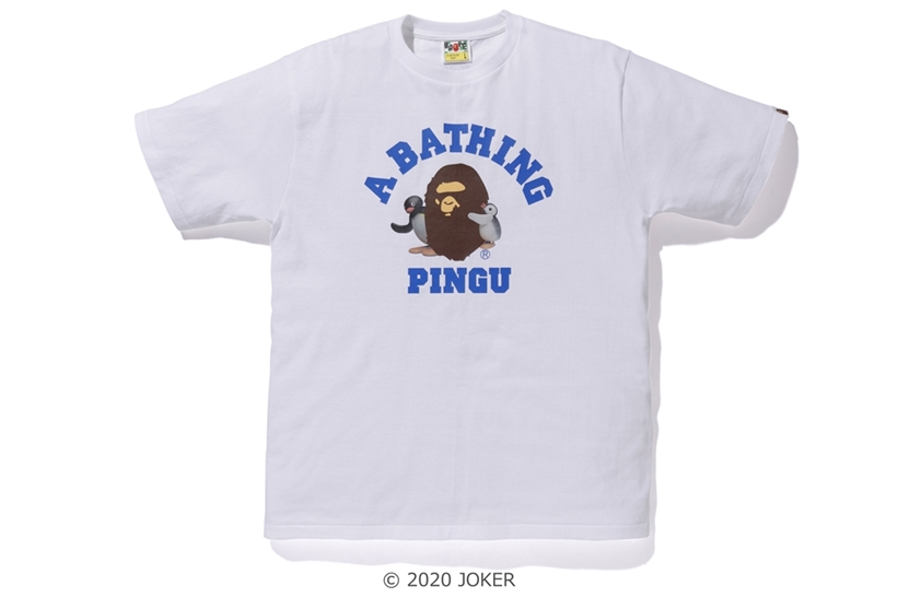 ピングー × ア ベイシング エイプ コラボコレクションが3/28発売 (PINGU A BATHING APE)