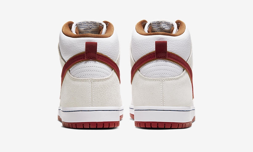 6月発売予定！ナイキ SB ダンク ハイ “セイル/チームクリムゾン” (NIKE SB DUNK HIGH “Sail/Team Crimson”) [CV9499-100]