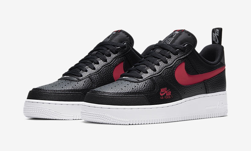 ナイキ エア フォース 1 07 ユーティリティ ロー “リフレクティブ” “ブラック/ホワイト” (NIKE AIR FORCE 1 07 UTILITY LOW “Reflective” “Black/White”) [CW7579-001,101]