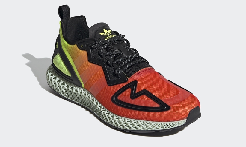 4/1発売！adidas Originals ZX 2K 4D "Solar Yellow" (アディダス ゼットエックス 2K 4D “ソーラーイエロー”) [FV9028]