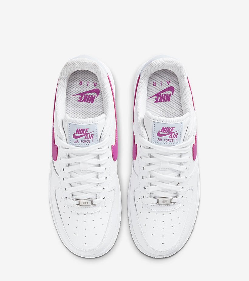 ナイキ ウィメンズ エア フォース 1 07 ロー “ホワイト/ピンク” (NIKE WMNS AIR FORCE 1 07 LOW “White/Pink”) [CT4328-101]