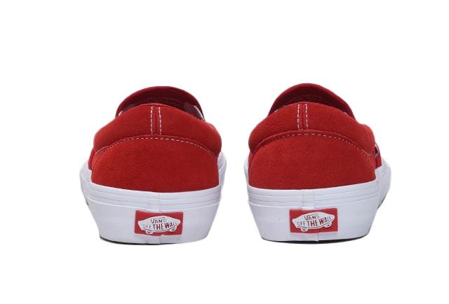 VANS SLIP-ON PRO “Suede” “Red/White” (バンズ スリッポン プロ “スエード” “レッド/ホワイト”)