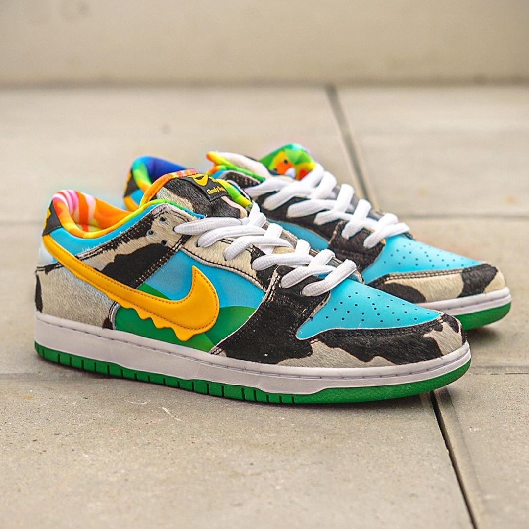 5/23、5/26発売予定！ベン＆ジェリーズ x ナイキ SB ダンク ロー “チャンキー ダンキー” (Ben & Jerry’s NIKE SB DUNK LOW”Chunky Dunky”) [CU3244-100]