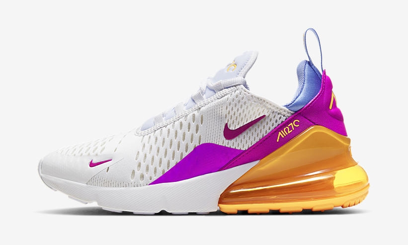 ナイキ エア マックス 270 “ホワイト/ピンク/イエロー” (NIKE AIR MAX 270 “White/Pink/Yellow”) [CZ9275-100]