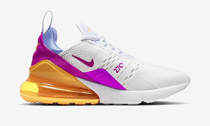 ナイキ エア マックス 270 “ホワイト/ピンク/イエロー” (NIKE AIR MAX 270 “White/Pink/Yellow”) [CZ9275-100]