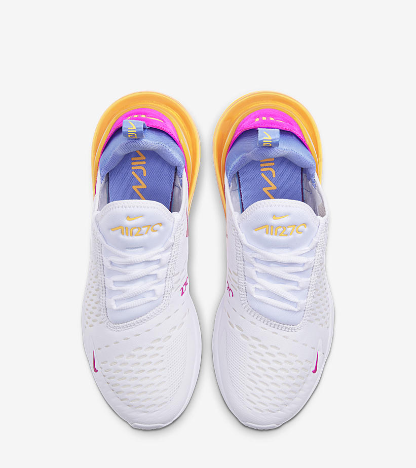 ナイキ エア マックス 270 “ホワイト/ピンク/イエロー” (NIKE AIR MAX 270 “White/Pink/Yellow”) [CZ9275-100]