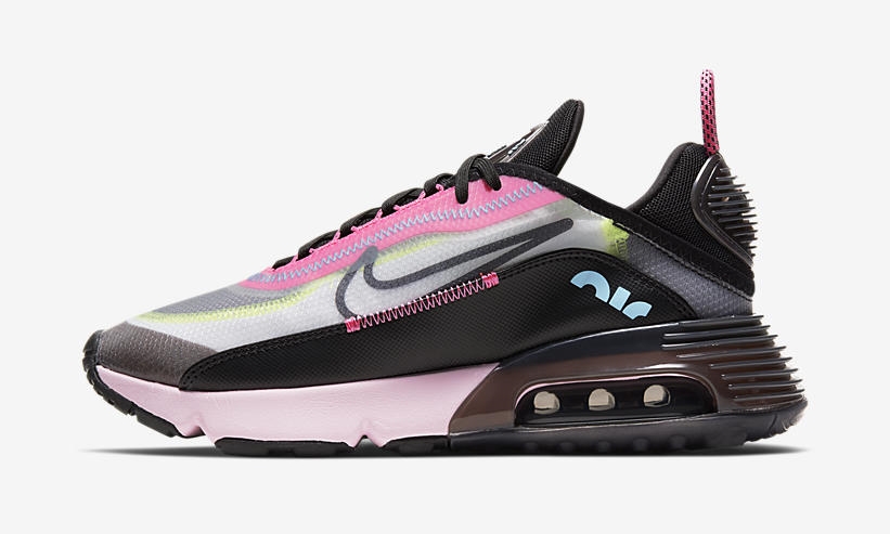 4/16発売！ナイキ ウィメンズ エア マックス 2090 “ホワイト/ブラック/ピンク” (NIKE WMNS AIR MAX 2090 “White/Black/Pink”) [CW4286-100]