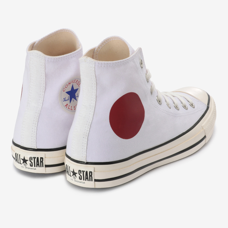 4/14発売！コンバースから日の丸を背負ったオールスター「CONVERSE ALL STAR US HINOMARU HI」が新「U.S. ORIGINATOR」スペックを搭載！