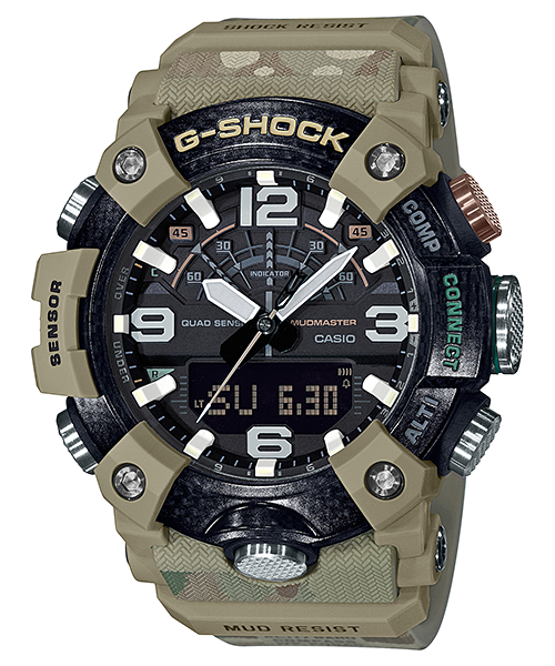 イギリス陸軍「BRITISH ARMY ブリティッシュ・アーミー」とG-SHOCKのコラボモデルが4月発売 (Gショック ジーショック) [GG-B100BA]