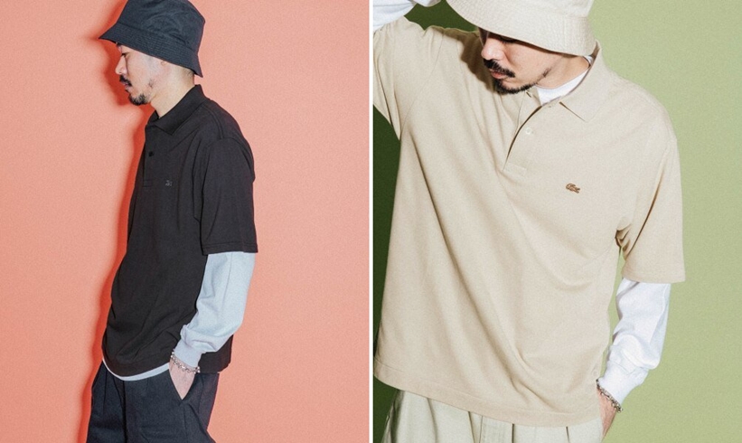 LACOSTE × URBAN RESEARCH DOORS 別注！ルーズフィットポロシャツが4月 