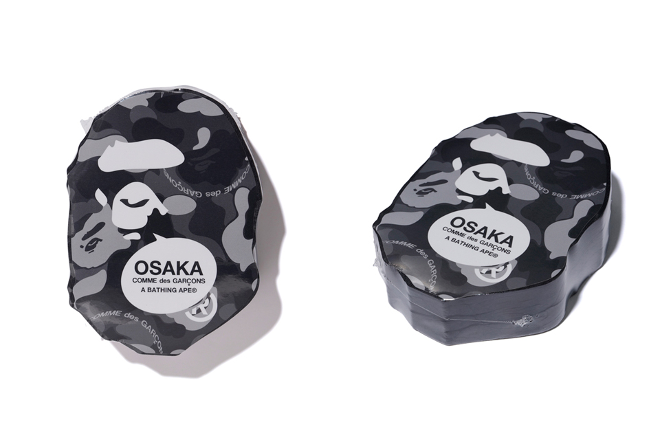 【6/20 発売】COMME des GARCONS × A BATHING APE OSAKA オープン記念コラボアイテムが発売 (コム デ ギャルソン ア ベイシング エイプ)