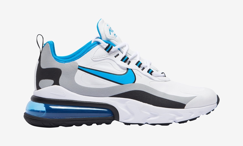 8/13発売！ナイキ エア マックス 270 リアクト “ホワイト/ブルー/グレー” (NIKE AIR MAX 270 REACT “White/Blue/Grey”) [CT1280-101]