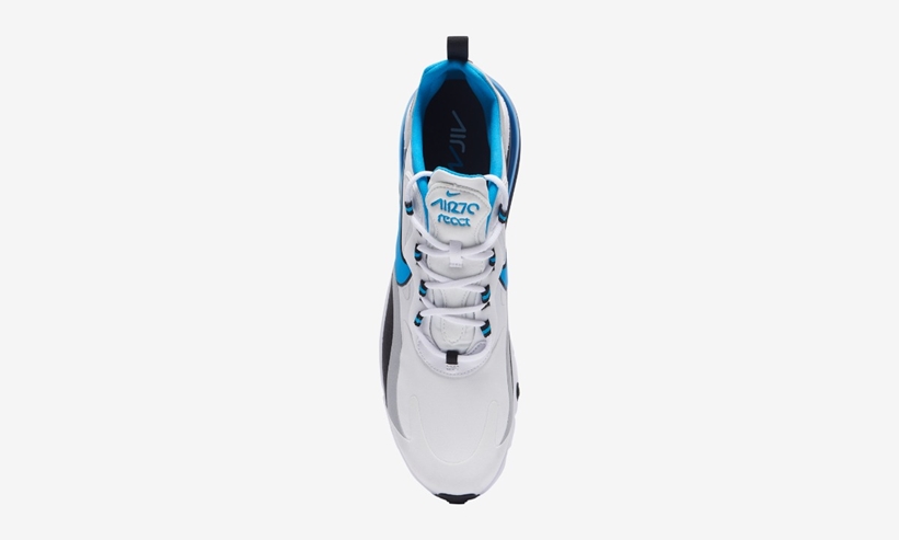 8/13発売！ナイキ エア マックス 270 リアクト “ホワイト/ブルー/グレー” (NIKE AIR MAX 270 REACT “White/Blue/Grey”) [CT1280-101]