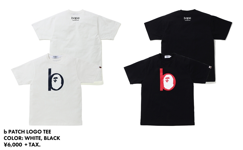 【4/4発売】A BATHING APE 「“b” COLLECTION」が今シーズンも登場！4/3からBAPE STORE コムデギャルソン大阪/オンライン先行発売 (ア ベイシング エイプ)