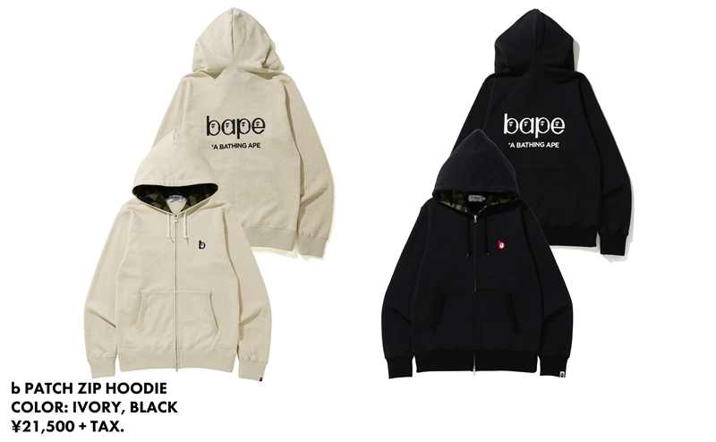 【4/4発売】A BATHING APE 「“b” COLLECTION」が今シーズンも登場！4/3からBAPE STORE コムデギャルソン大阪/オンライン先行発売 (ア ベイシング エイプ)