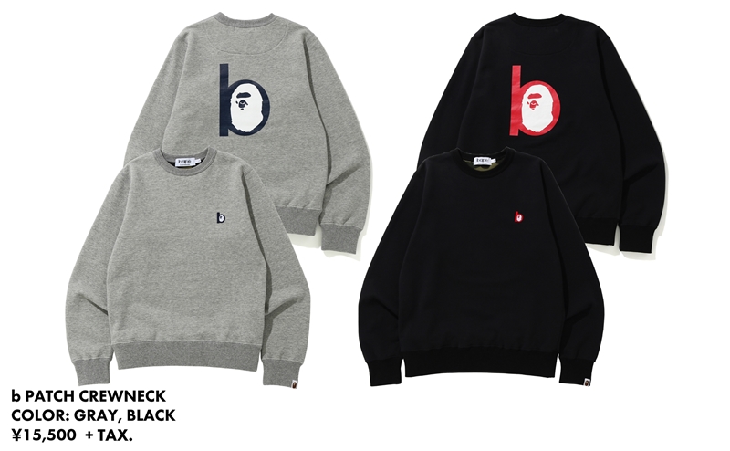 【4/4発売】A BATHING APE 「“b” COLLECTION」が今シーズンも登場！4/3からBAPE STORE コムデギャルソン大阪/オンライン先行発売 (ア ベイシング エイプ)