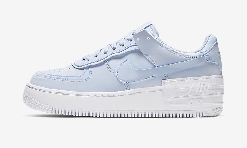 ナイキ ウィメンズ エア フォース 1 ロー シャドウ “ハイドロゲンブルー” (NIKE WMNS AIR FORCE 1 LOW SHADOW “Hydrogen Blue”) [CV3020-400]