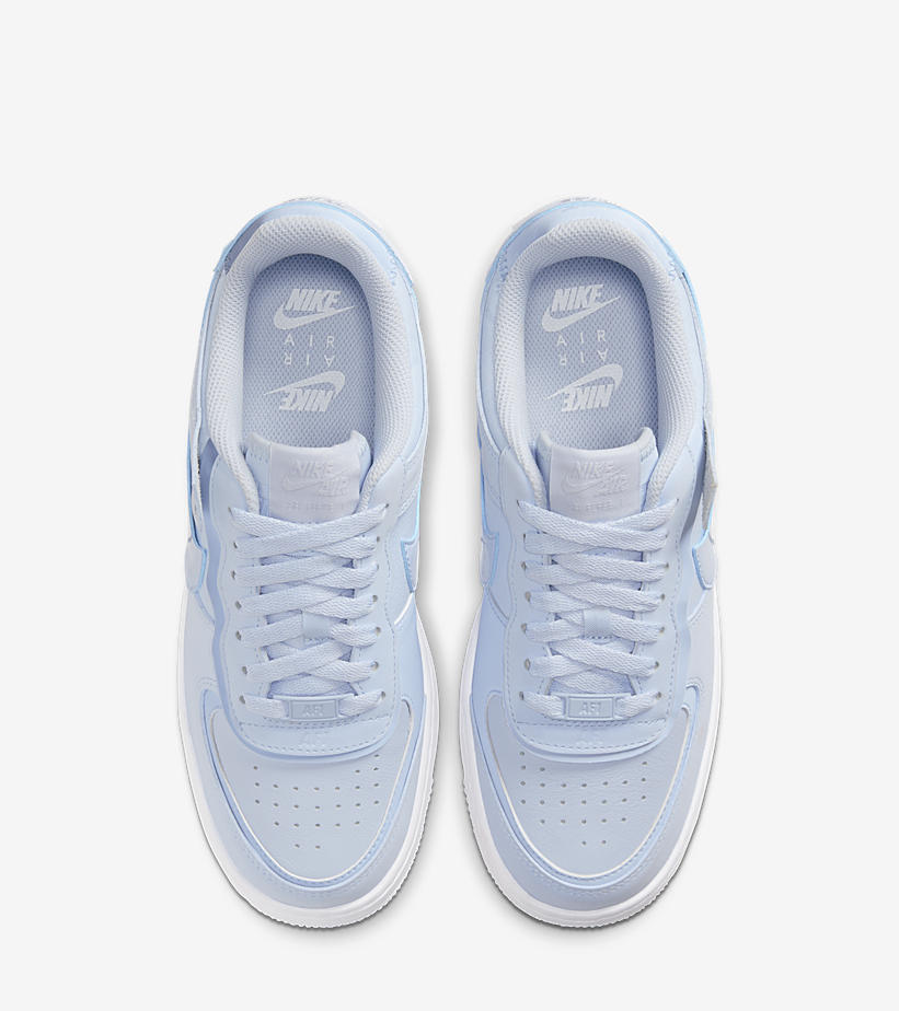 ナイキ ウィメンズ エア フォース 1 ロー シャドウ “ハイドロゲンブルー” (NIKE WMNS AIR FORCE 1 LOW SHADOW “Hydrogen Blue”) [CV3020-400]