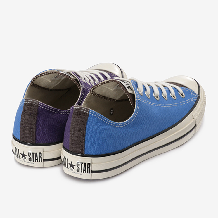 4/14発売！左右で異なるマルチカラーで配色したオールスターのカラーアレンジモデル CONVERSE ALL STAR US CC OX (コンバース オールスター US CC OX)