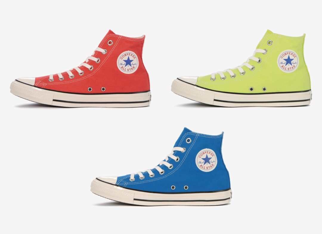 4月発売！ネオンカラーで配色したオールスターのカラーアレンジモデル CONVERSE ALL STAR US NEONCOLORS HI (コンバース オールスター US ネオンカラーズ HI)