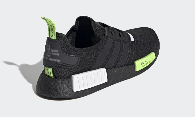 adidas Originals NMD_R1 “Core Black/Signal Green” (アディダス オリジナルス エヌ エム ディー “コアブラック/シグナルグリーン”) [EF4268]