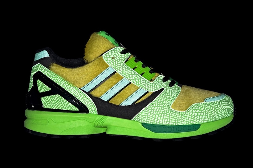 【発売予定】atmos × adidas Originals ZX 8000 “G-SNK 3” "Grow in the Dark/Snake" (アトモス アディダス オリジナルス ゼットエックス 8000 “グロー/スネーク”)