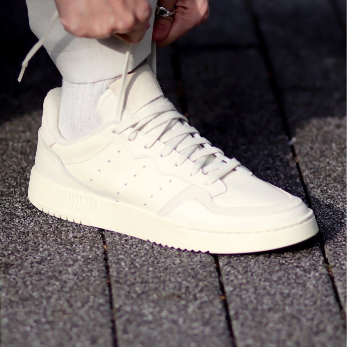 4月中旬発売！adidas Originals × EDIFICE / IENA Exclusive SUPERCOURT “White” (アディダス オリジナルス エディフィス/イエナ スーパーコート “ホワイト”)