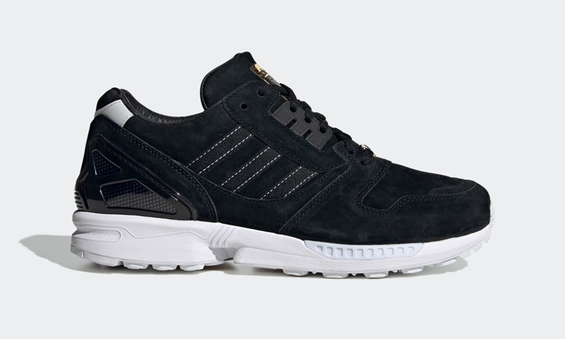 ゴージャスなGOLDをあしらった adidas Originals ZX 8000 “Black/White” (アディダス オリジナルス ゼットエックス 8000 “ブラック/ホワイト/ゴールド”) [EH1505]