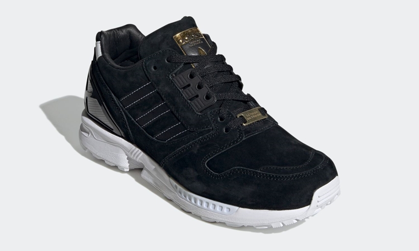 ゴージャスなGOLDをあしらった adidas Originals ZX 8000 “Black/White” (アディダス オリジナルス ゼットエックス 8000 “ブラック/ホワイト/ゴールド”) [EH1505]