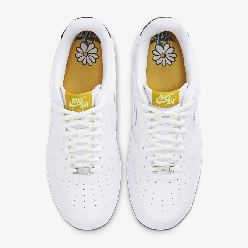 ナイキ エア フォース 1 07 ロー “デイジー” (NIKE AIR FORCE 1 07 LOW “Daisy”) [CW5571-100]