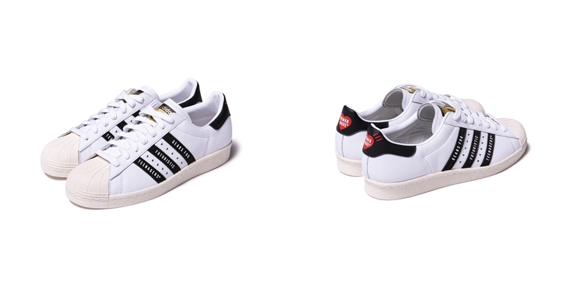 【4/24発売】adidas Originals by HUMAN MADE “SUPERSTAR 80S HUMAN MADE”が、世界先行で4/1012:00～発売 (アディダス オリジナルス バイ ヒューマンメイド スーパースター)