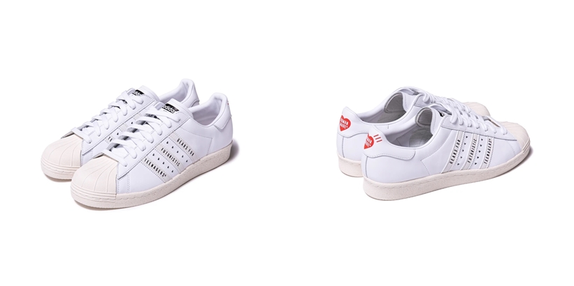 【4/24発売】adidas Originals by HUMAN MADE “SUPERSTAR 80S HUMAN MADE”が、世界先行で4/1012:00～発売 (アディダス オリジナルス バイ ヒューマンメイド スーパースター)