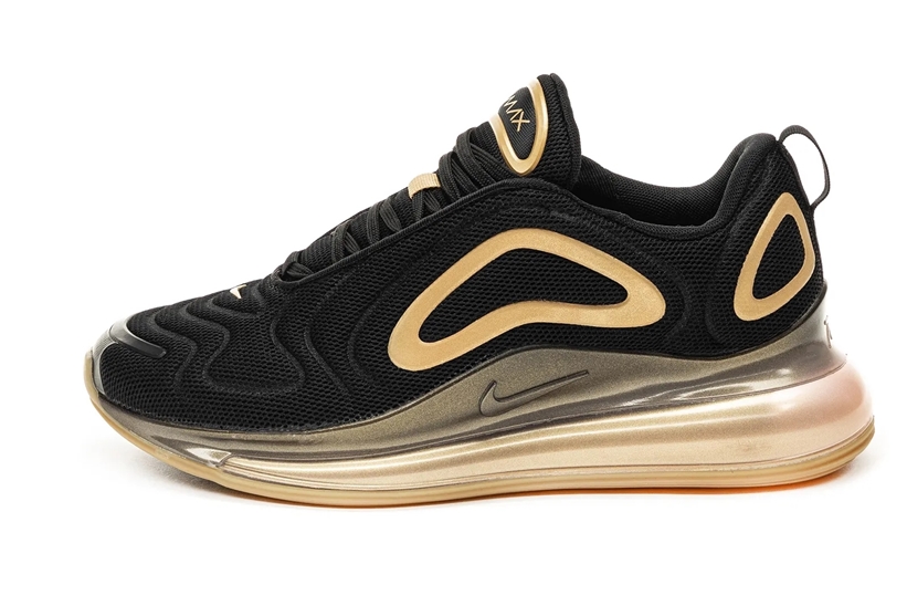 ナイキ エア マックス 720 “ブラック/メタリックゴールド/メタリックシルバー” (NIKE AIR MAX 720 “Black/Metallic Gold/Metallic Silver”) [CJ0585-002]