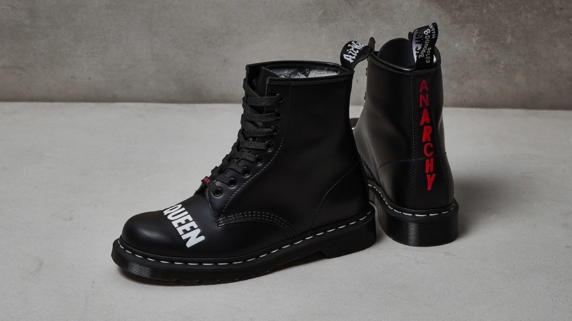 SEX PISTOLS × Dr. Martens 1460 8-EYE BOOT/1461 3-EYE SHOE 2モデルが4/11発売 (セックスピストルズ ドクターマーチン)