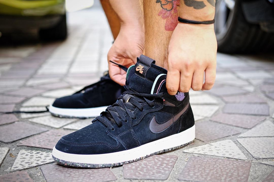 NIKE エア ジョーダン 1 ズーム Court Black