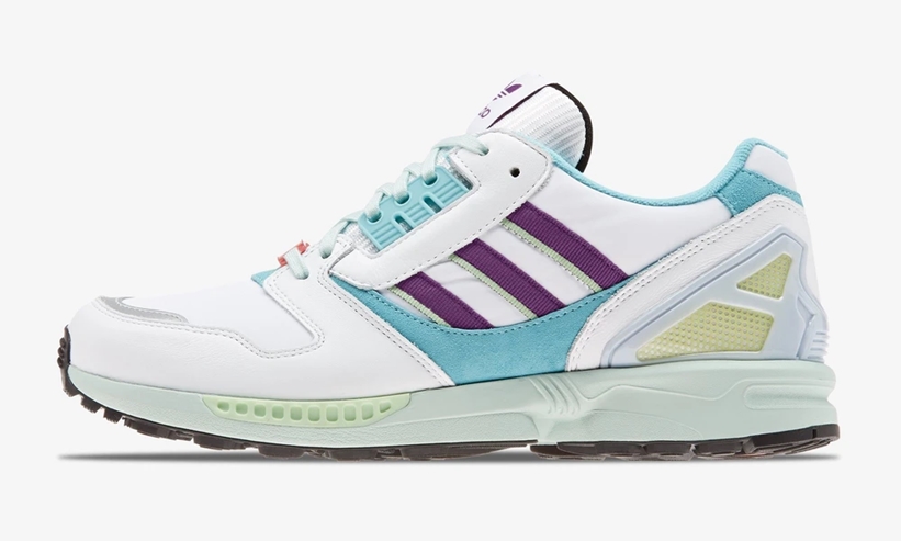 adidas Originals ZX 8000 “White/Turqouise” (アディダス オリジナルス ゼットエックス 8000 “ホワイト/ターコイズ”) [EF4366]