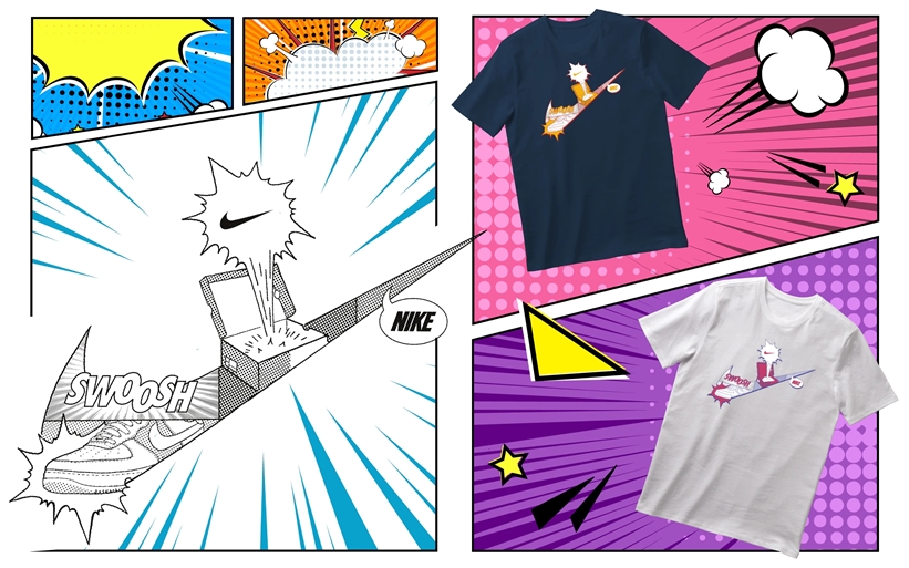 【4/17 発売】「漫画」にインスピレーションを受けたNIKE “MANGA T-SHIRT COLLECTION”がatmos 先行4/10発売 (アトモス “マンガ TEE コレクション”)