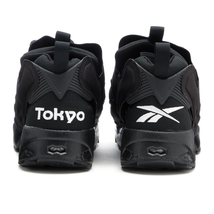 【4/10発売】ABC-MART限定！「TOKYO」刺繍をヒールに配置した REEBOK INSTA PUMP FURY OG “Black/Red” (リーボック インスタ ポンプ フューリー OG “ブラック/レッド”) [FY1617,1618]