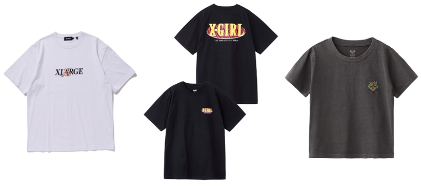 【ROXY コラボ】XLARGE/X-girl レギュラーアイテムが4/10発売 (エクストララージ エックスガール)